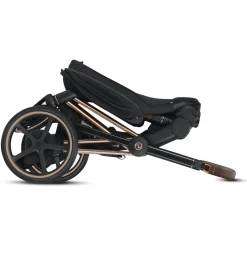 Cybex ePriam Electronic Assist Stroller - Rose Gold/Manhattan Grey
