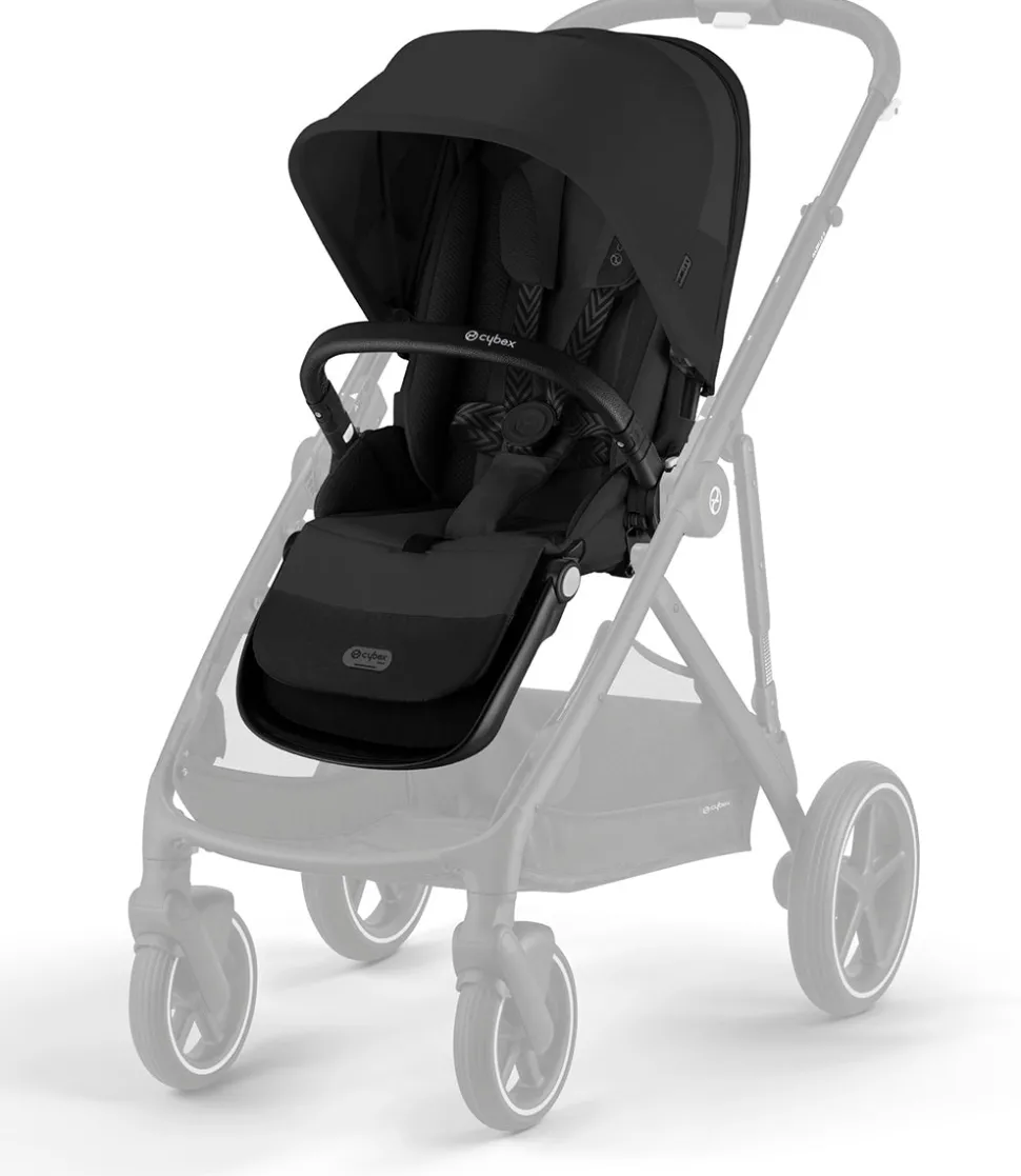 Cybex Gazelle S Second Seat - Black Frame / Moon Black