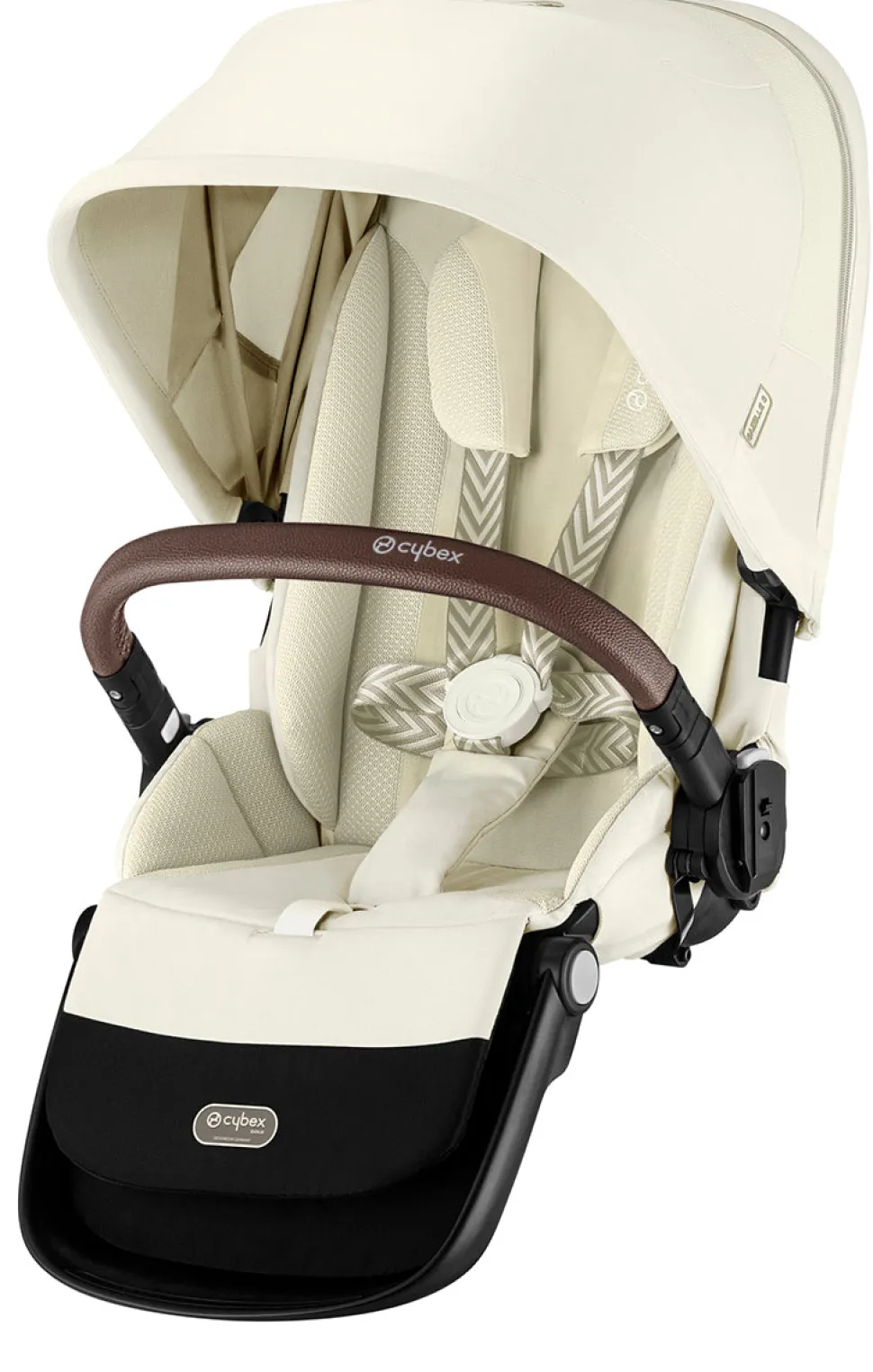 Cybex Gazelle S Second Seat - Taupe Frame / Seashell Beige