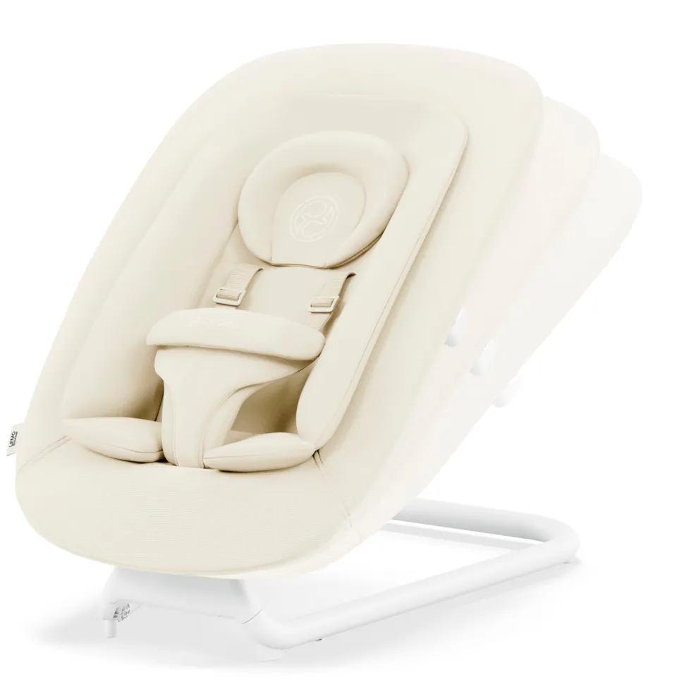 Cybex LEMO 2 Bouncer - Canvas White
