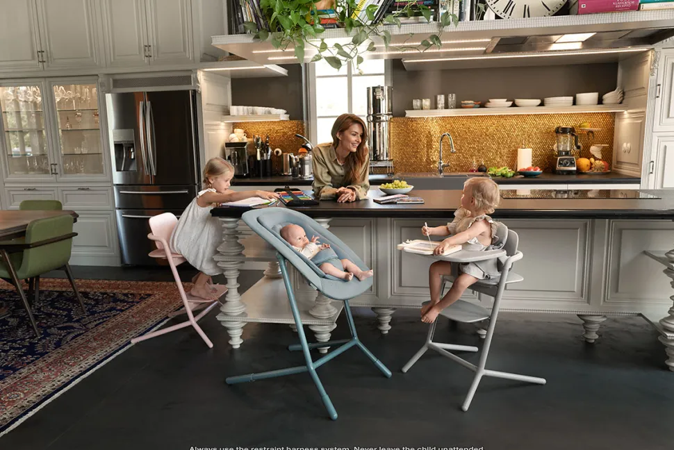 Cybex LEMO 2 High Chair - Stone Blue
