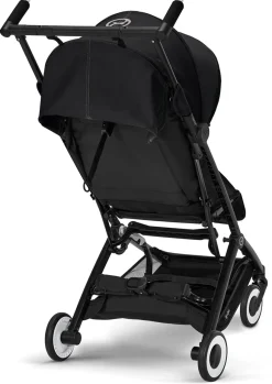 Cybex Libelle 2 Compact Stroller (WITHOUT 1 Pull Harness) - Moon Black