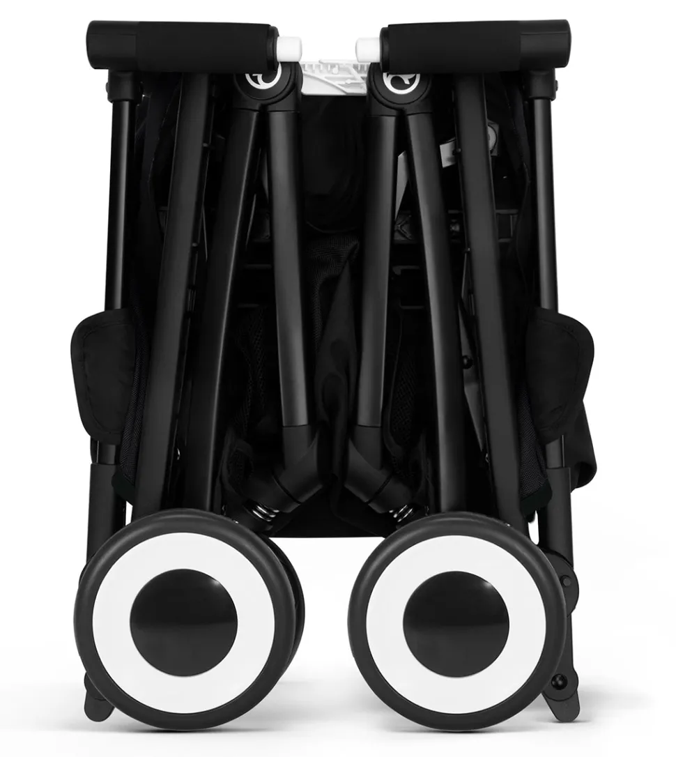 Cybex Libelle 2 Compact Stroller (WITHOUT 1 Pull Harness) - Moon Black