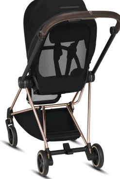Cybex Mios 2 Complete Stroller - Chrome/Black/Indigo Blue
