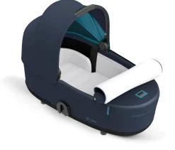Cybex MIOS 3 Lux Carry Cot - Conscious Dark Navy