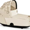 Cybex Mios 3 Lux Carry Cot - Simply Flowers Nude Beige