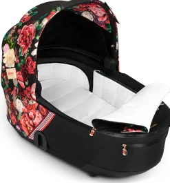 Cybex Mios 3 Lux Carry Cot - Spring Blossom Dark