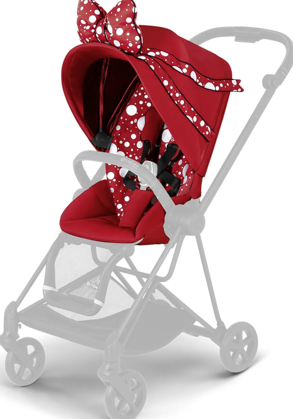 Cybex Mios 2 Seat Pack - Petticoat Red by Jeremy Scott