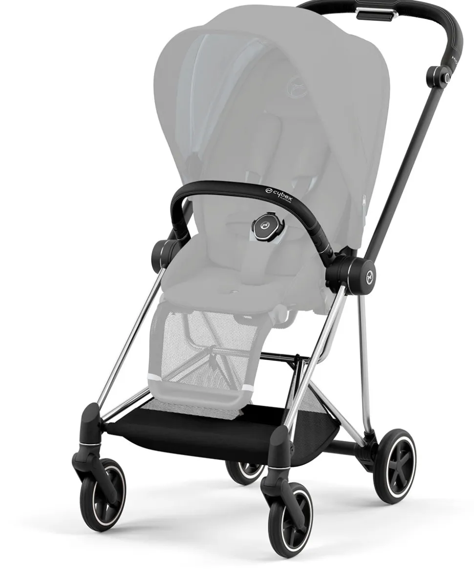 Cybex Mios 3 Stroller Frame - Chrome / Black