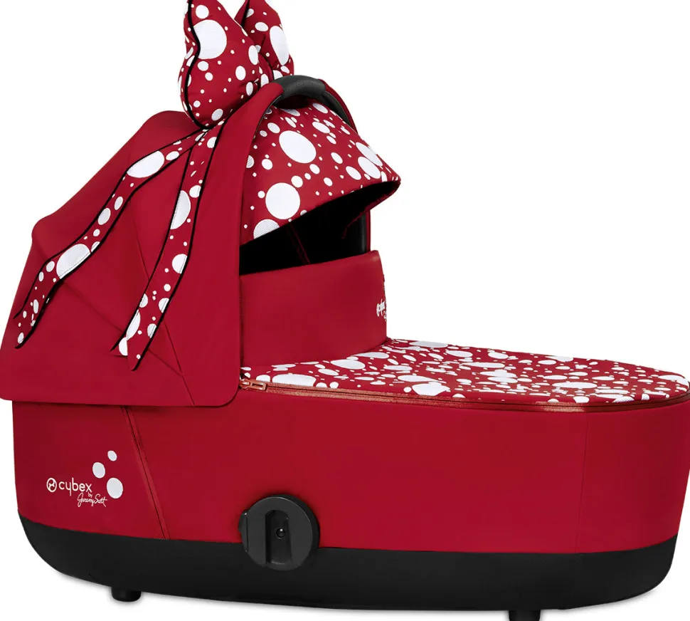 Cybex Mios Lux Carry Cot - Petticoat Red by Jeremy Scott