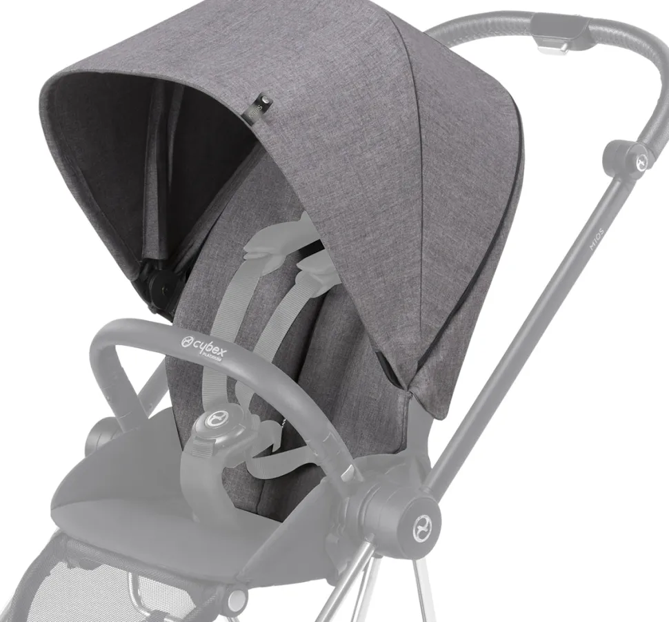 Cybex Mios Plus Color Pack/Comfort Inlay - Manhattan Grey