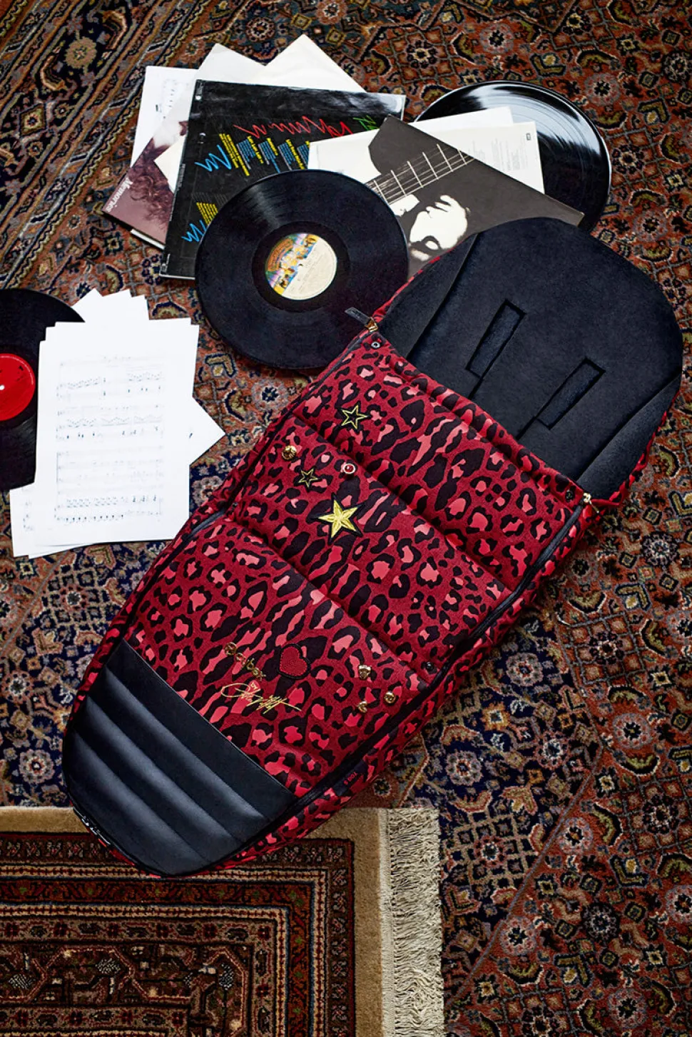 Cybex Platinum Footmuff - Rockstar by Alec Voelkel