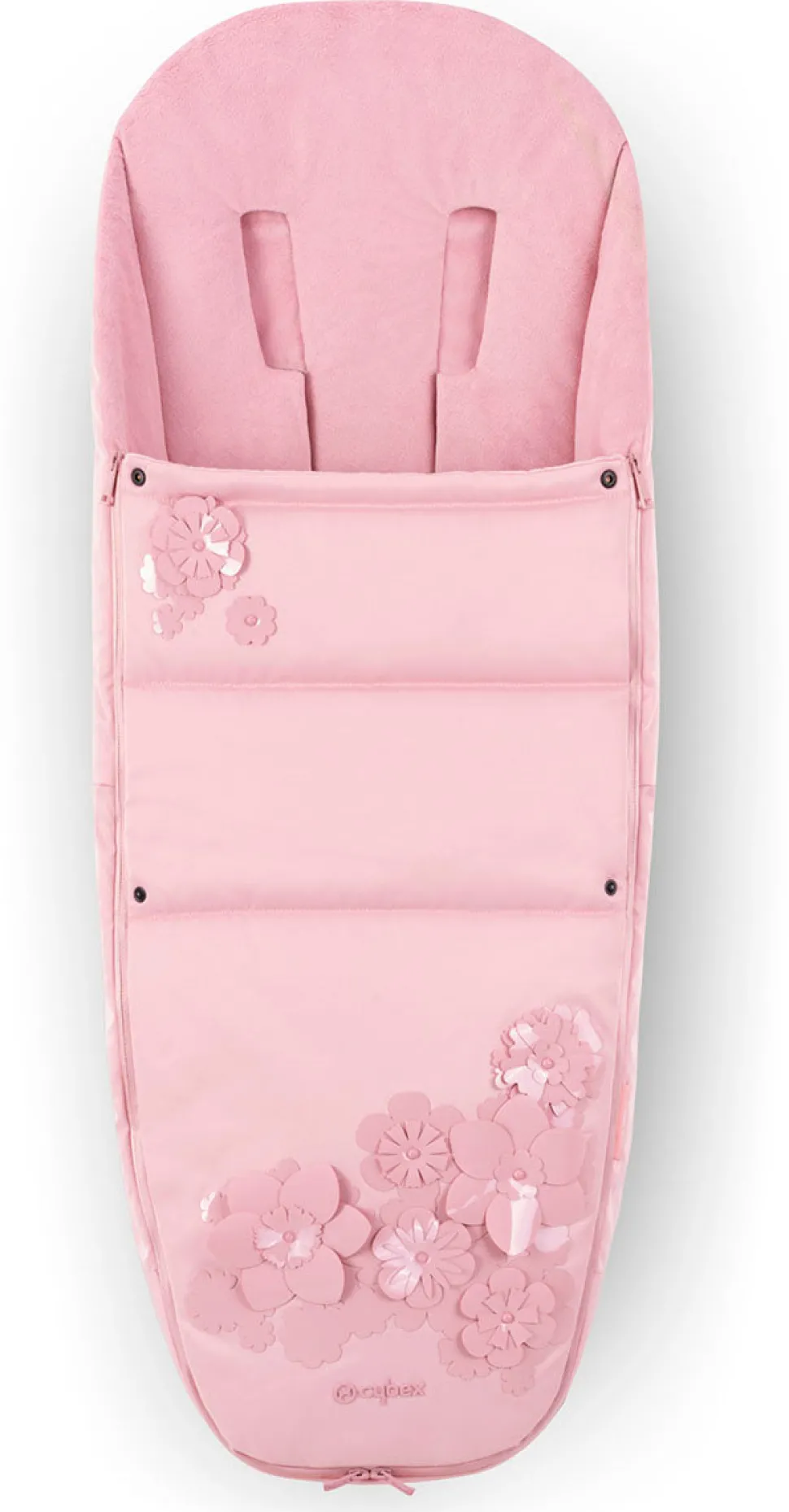 Cybex Platinum Footmuff 4 - Simply Flowers Pale Blush