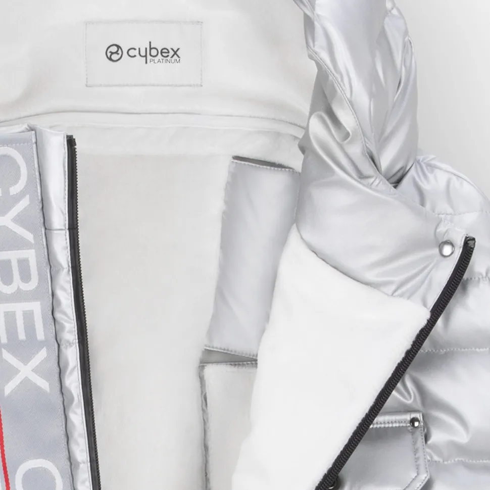 Cybex Platinum Winter Footmuff - Arctic Silver