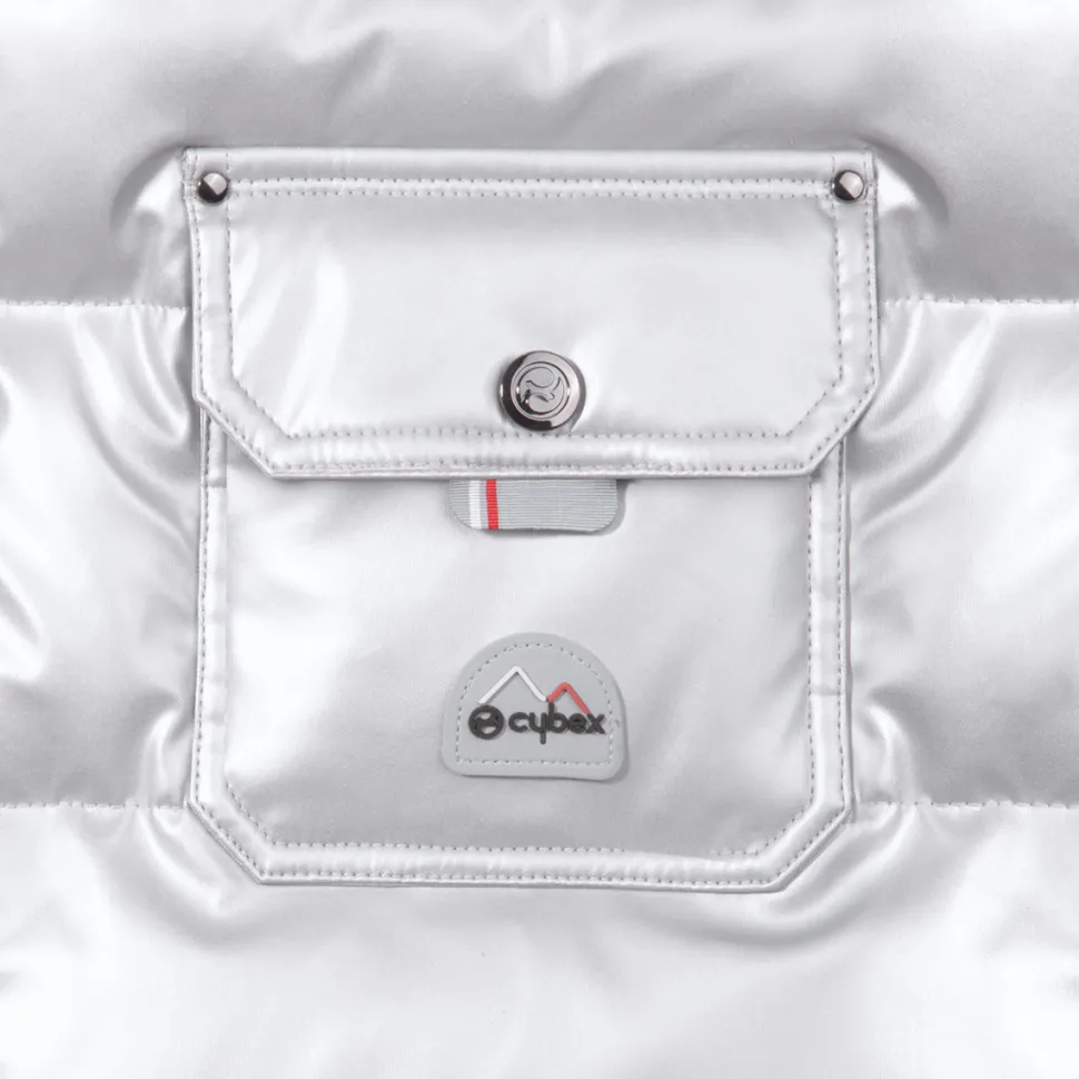 Cybex Platinum Winter Footmuff - Arctic Silver