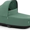 Cybex PRIAM 4 / e-PRIAM 2 Lux Carry Cot - Leaf Green