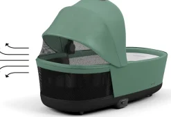 Cybex PRIAM 4 / e-PRIAM 2 Lux Carry Cot - Leaf Green