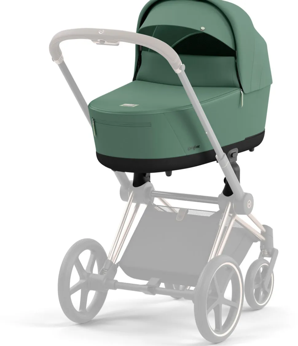 Cybex PRIAM 4 / e-PRIAM 2 Lux Carry Cot - Leaf Green