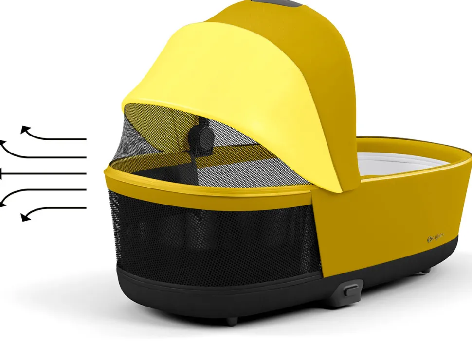 Cybex Priam 4 / ePriam 2 Lux Carry Cot - Mustard Yellow