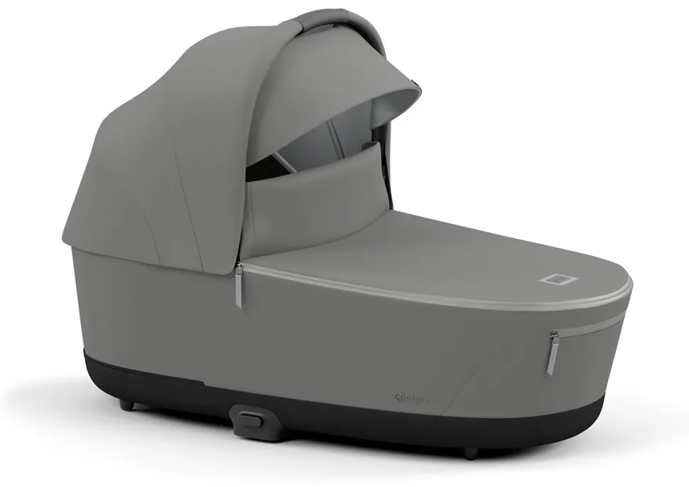 Cybex Priam 4 / ePriam 2 Lux Carry Cot - Conscious Pearl Grey