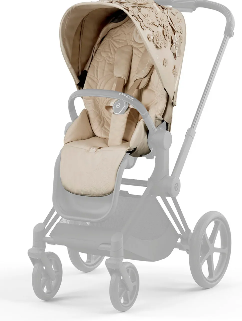 Cybex Priam 4 / ePriam 2 Seat Pack - Simply Flowers Nude Beige