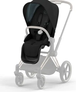 Cybex Priam 4 / ePriam 2 Seat Pack - Deep Black