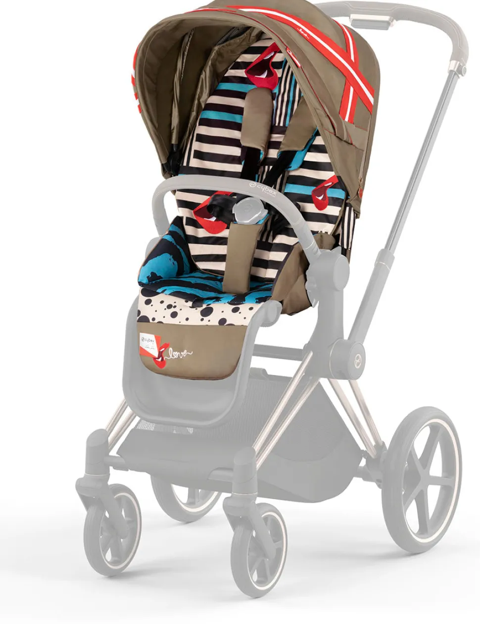 Cybex Priam 4 / ePriam 2 Seat Pack - Karolina Kurkova One Love