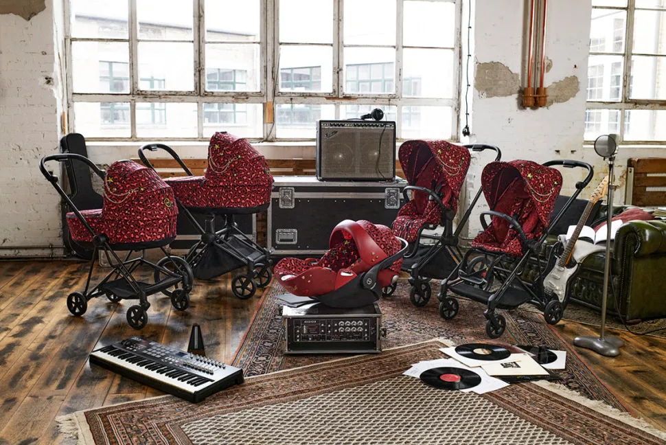 Cybex PRIAM 4 / e-PRIAM 2 Seat Pack - Rockstar by Alec Voelkel