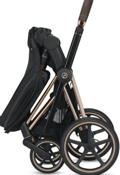 Cybex Priam 3 Complete Stroller - Chrome/Black/True Red