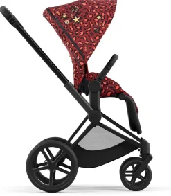 Cybex Priam 4 Complete Stroller Bundle - Rockstar by Alec Voelkel