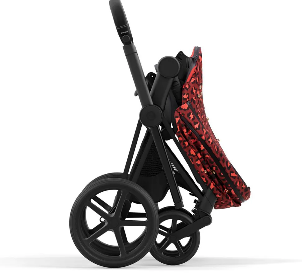 Cybex Priam 4 Complete Stroller Bundle - Rockstar by Alec Voelkel