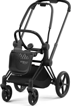 Cybex Priam 4 Stroller Frame - Matte Black / Black