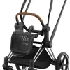Cybex Priam 4 Stroller Frame - Chrome / Brown