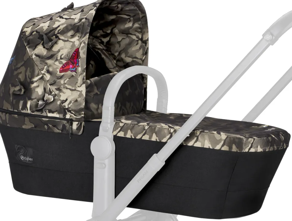 Cybex Priam Carry Cot Fashion Edition - Butterfly