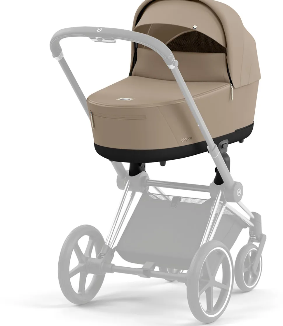 Cybex PRIAM 4/e-PRIAM 2 Lux Carry Cot - Cozy Beige