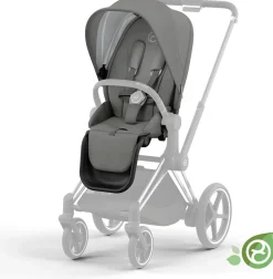Cybex PRIAM 4/e-PRIAM 2 Seat Pack - Conscious Pearl Grey