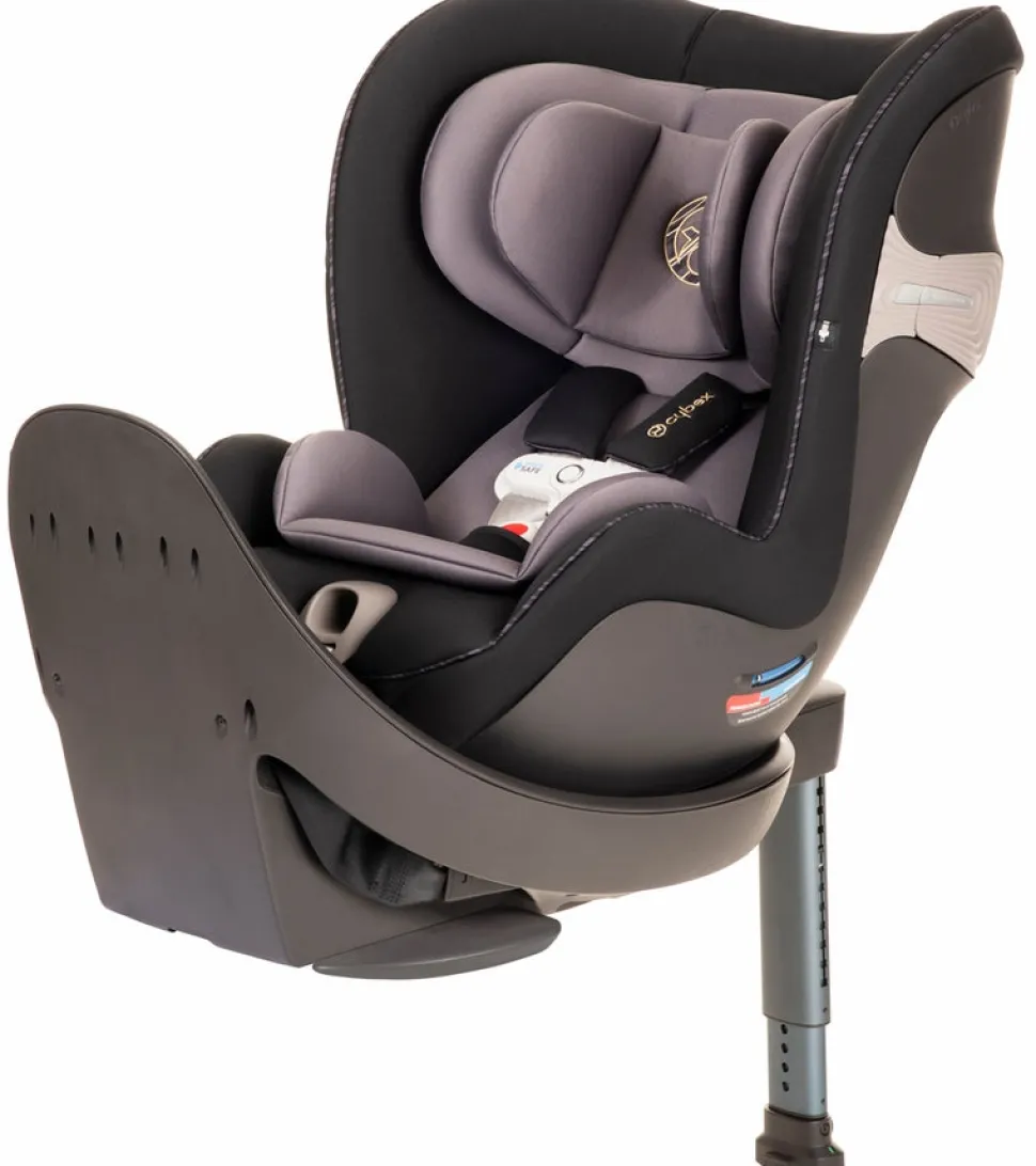 CYBEX Sirona S Rotating Convertible Car Seat with Load Leg and with SensorSafe - Premium Black