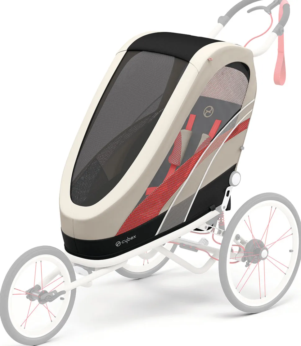 Cybex Zeno Multisport Trailer Seat Pack - Bleached Sand