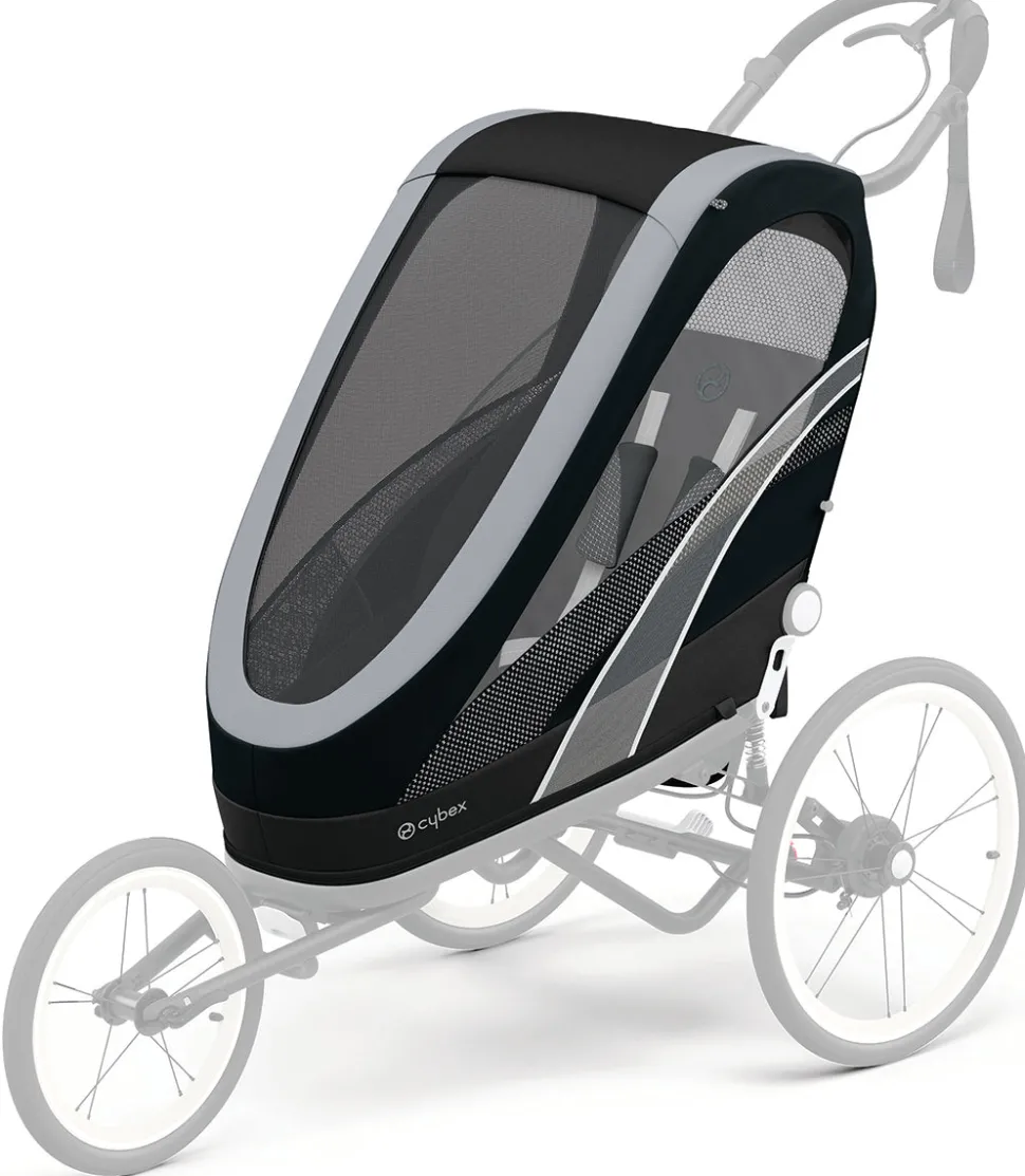 Cybex Zeno Multisport Trailer Seat Pack - All Balck