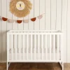 dadada Austin 3-in-1 Convertible Crib - White
