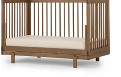dadada Bliss 4-in-1 Convertible Crib - Walnut
