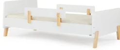 dadada Fun Bed, Twin Size - White / Natural (2 Boxes)