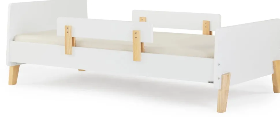 dadada Fun Bed, Twin Size - White / Natural (2 Boxes)