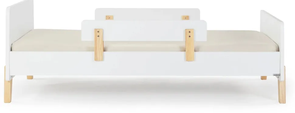 dadada Fun Bed, Twin Size - White / Natural (2 Boxes)