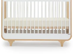 dadada Jolly 3-in-1 Convertible Crib - White / Natural