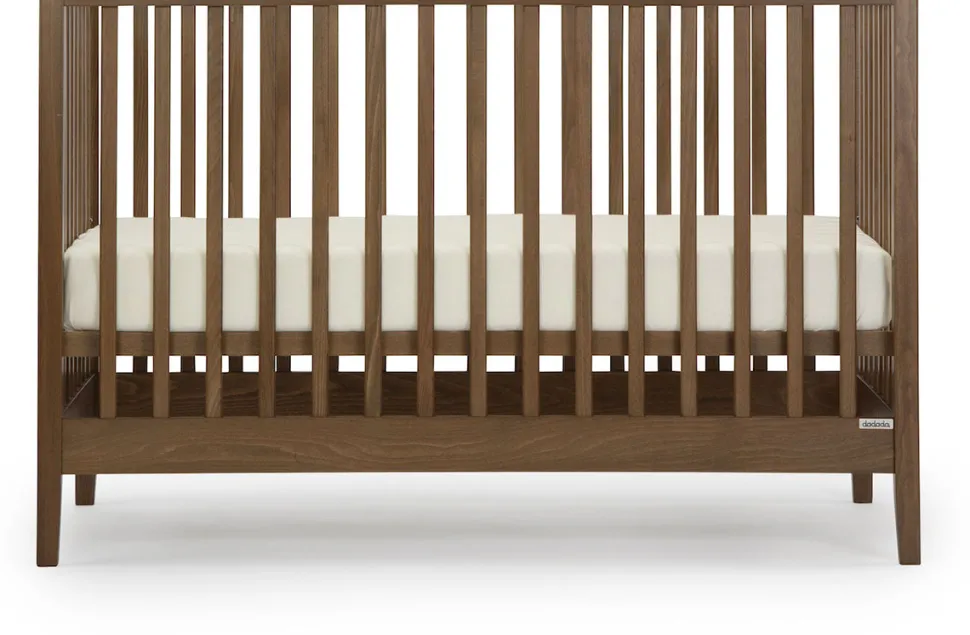 dadada Lala 3-in-1 Convertible Crib - Walnut