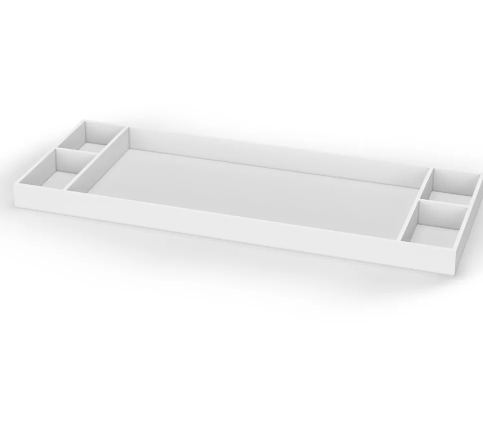 dadada Painted Changing Tray, 48" - White