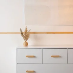 dadada Soho 5-Drawer Dresser - White / Natural