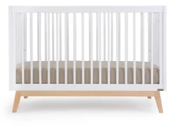 dadada Soho 3-in-1 Convertible Crib - White/Natural