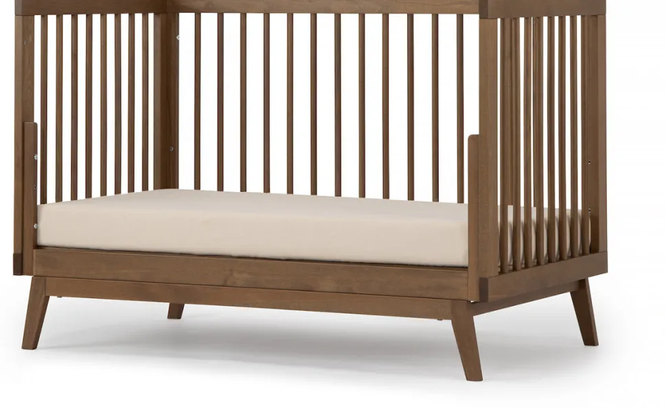 dadada Soho 3-in-1 Convertible Crib - Walnut